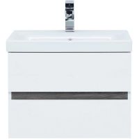 Товар: Тумба под раковину Aquanet Беркли 50 подвесная Белый Дуб рошелье арт-254288 - фото 3 Тумба под раковину Aquanet Беркли 50 подвесная Белый Дуб рошелье арт-254288 — фото 3, Тумбы под раковину