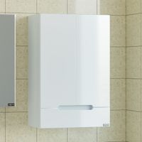 Подвесной шкаф СанТа Лондон 60 1 ящик Белый арт-424004 — фото 1, Шкафы для ванной