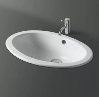 Товар: Раковина Simas Top E Lavabi D Arredo 55 S50P bi Белая арт-S50Pbi - фото 2 Раковина Simas Top E Lavabi D Arredo 55 S50P bi Белая арт-S50Pbi — фото 2, Раковины встраиваемые сверху