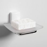 Товар: Мыльница WasserKRAFT Leine Хром арт-K-5029W - фото 2 Мыльница WasserKRAFT Leine Хром арт-K-5029W — фото 2, Мыльницы