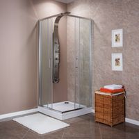 Товар: Душевой уголок Aquanet Alfa Cube NAA1142 90x90 профиль Хром стекло Прозрачное арт-168416 - фото 2 Душевой уголок Aquanet Alfa Cube NAA1142 90x90 профиль Хром стекло Прозрачное арт-168416 — фото 2, Квадратные душевые уголки