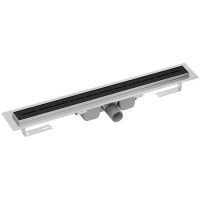 Душевой лоток Ravak Runway OZ 75 с Черной матовой решеткой арт-X01750 — фото 1, Душевые лотки