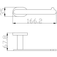 Держатель туалетной бумаги Rav Slezak Yukon Хром арт-YUA0402 — фото 2, Держатели туалетной бумаги