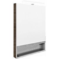 Зеркальный шкаф Roca The Gap 60 Тиковое дерево арт-ZRU9302844 — фото 1, Зеркальные шкафы в ванную