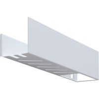 Металлическая полка Aquanet Магнум 50 Белая матовая арт-302232 — фото 3, Полки для ванной и душа