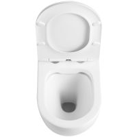 Унитаз Triton Verso VO-1832 подвесной с сиденьем Микролифт арт-Щ0000057973 — фото 7, Подвесные унитазы