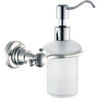 Дозатор для жидкого мыла Sapho Diamond Хром арт-1317-19 — фото 1, Дозаторы