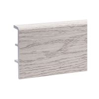 Плинтус Alpine Floor Rico Concept Ясень арктик 2200х80х20 мм арт-RC80010 — фото 1, Напольные плинтусы