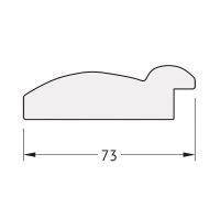 Зеркало Evoform Octagon 73x93 в багетной раме - Серебряный бамбук 73 мм арт-BY 7128 — фото 4, Зеркала в ванную комнату