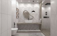 Керамическая плитка Керлайф Pulpis white 33 настенная 31,5х63 см арт-925955 — фото 8, Керамическая плитка