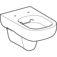 Унитаз Geberit Smyle без сиденья арт-500.210.01.1 — фото 6, Подвесные унитазы