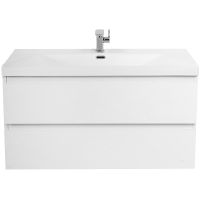 Тумба под раковину Cezares Molveno 80 подвесная Bianco Ghiaccio арт-MOLVENO-80-2C-SO-BG — фото 1, Тумбы под раковину