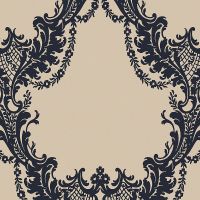 Обои LOYMINA Boudoir Флизелин (1*10,05) Коричневый/Черный, Вензель/Орнамент арт-GT1 012 — фото 1, Обои для стен