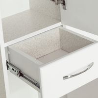 Шкаф пенал Style Line Эко Стандарт 54 Белый арт-ЛС-00000371 — фото 3, Пеналы для ванной комнаты