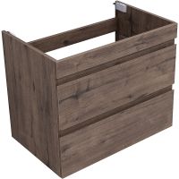 Тумба под раковину Aquanet Нота New 75 подвесная Дуб веллингтон табак арт-334192 — фото 4, Тумбы под раковину