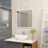 Зеркало Reflection Boost 700x700 с подсветкой с сенсорным выключателем и диммером арт-RF5835BT — фото 7, Зеркала в ванную комнату