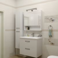 Товар: Шкаф пенал Roca The Gap 35 L подвесной Белый матовый арт-ZRU9302739 - фото 2 Шкаф пенал Roca The Gap 35 L подвесной Белый матовый арт-ZRU9302739 — фото 2, Пеналы для ванной комнаты