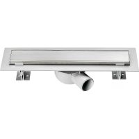 Душевой лоток Vincea Optima 80 с решеткой Хром арт-SAY.601.80.P.DUZ — фото 1, Душевые лотки