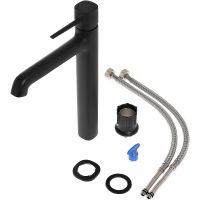 Смеситель для раковины Orange Karl Черный арт-M05-121b — фото 8, Смесители для раковины