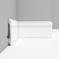 Плинтус Decomaster 2400x107x12 мм арт-D105-115 — фото 3, Плинтуса напольные