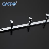 Товар: Вешалка для полотенец Gappo Хром арт-G202-5 - фото 3 Вешалка для полотенец Gappo Хром арт-G202-5 — фото 3, Крючки для полотенец