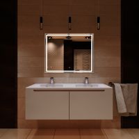 Зеркало Silver Mirrors Ливия 100 с подсветкой с сенсорным выключателем арт-ФР-00001225 — фото 3, Зеркала в ванную комнату