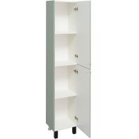 Шкаф пенал Runo Римини 35 R Мята арт-00-00001271 — фото 2, Пеналы для ванной комнаты