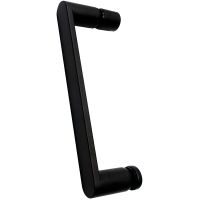 Душевой уголок Abber Sonnenstrand 100x90 профиль Черный стекло прозрачное арт-AG04100BS-S90B — фото 3, Прямоугольные душевые уголки