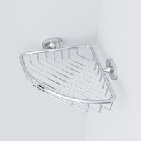 Товар: Угловая полка AM.PM Sense L Хром арт-A7434800 - фото 3 Угловая полка AM.PM Sense L Хром арт-A7434800 — фото 3, Полки для ванной и душа