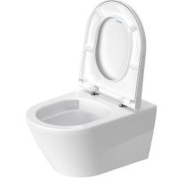 Унитаз Duravit D-Neo подвесной без сиденья арт-2577090000 — фото 3, Подвесные унитазы