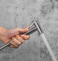 Товар: Гигиенический душ со смесителем Gappo с термостатом Хром арт-G7290 - фото 7 Гигиенический душ со смесителем Gappo с термостатом Хром арт-G7290 — фото 7, Гигиенические души