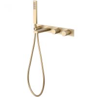 Товар: Смеситель для ванны Abber Rund Золото матовое арт-AF8730G - фото 2 Смеситель для ванны Abber Rund Золото матовое арт-AF8730G — фото 2, Смеситель для ванны