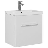 Комплект мебели для ванной Aquanet Порто 60 подвесной Белый арт-196676 — фото 6, Комплекты мебели для ванной