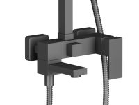 Душевая система Timo Selene Черный арт-SX-2013/03 — фото 3, Душевые стойки