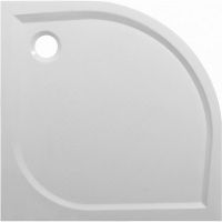 Душевой поддон из искусственного камня Эстет Омега 90х90 Белый арт-ФР-00000764 — фото 1, Душевые поддоны из искусственного камня