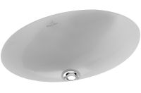 Раковина Villeroy&Boch Loop & Friends 66 Альпийский белый арт-616130R1 — фото 3, Раковины встраиваемые снизу