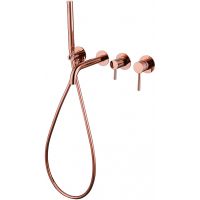 Смеситель для ванны Abber Wasser Kreis Розовое золото арт-AF8130RG — фото 2, Смеситель для ванны