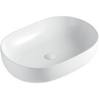 Раковина-чаша Orange 60 Белая глянцевая арт-B08-600W — фото 1, Раковины накладные