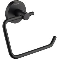 Держатель туалетной бумаги Aquatek Европа Черный матовый арт-AQ4118MB — фото 1, Держатели туалетной бумаги