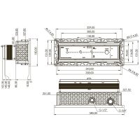 Скрытая часть для смесителя Teska Shine G 3/4 арт-SH1002 — фото 2, Комплектующие для смесителей