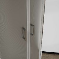 Душевой уголок Vincea City 80x80 профиль Хром стекло текстурное арт-VSQ-5CT800MT — фото 3, Душевые уголки четверть круга