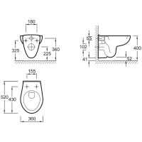 Товар: Комплект унитаза с инсталляцией Jacob Delafon Brive с сиденьем Микролифт и клавишей смыва Хром арт-E21733RU-00 - фото 14 Комплект унитаза с инсталляцией Jacob Delafon Brive с сиденьем Микролифт и клавишей смыва Хром арт-E21733RU-00 — фото 14, Комплекты унитаз + инсталляция