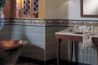 Угловой элемент Petracers Grand Elegance Spigolo Base Verde 2,6x12 см арт-BT AE 09 — фото 2, Керамическая плитка