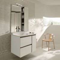 Тумба под раковину Jacob Delafon Soprano 96 подвесная Белая арт-EB1334-N18 — фото 4, Тумбы под раковину