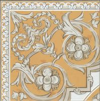 Керамический декор Kerama Marazzi Алмаш угол жёлтый HGD\B509\SG9174 30х30 см арт-HGD\B509\SG9174 — фото 1, Керамическая плитка