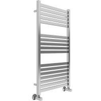 Водяной полотенцесушитель Terminus Тоскана П17 500х1000 Хром, нижнее подключение, G 1/2" ВР, с комплектом вентилей арт-4670078530875 — фото 1, Водяные полотенцесушители