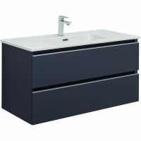 Тумба под раковину Aquanet Вега 100 подвесная Маренго арт-329587 — фото 1, Тумбы под раковину