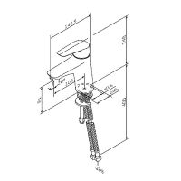 Смеситель для раковины AM.PM Joy Хром арт-F85E02100 — фото 10, Смесители для раковины