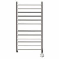 Электрический полотенцесушитель Point Аврора П12 500x800 левый/правый Хром арт-PN10158SE — фото 2, Электрические полотенцесушители