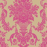 Обои LOYMINA Boudoir Флизелин (1*10,05) Розовый/Коричневый, Дамаск/Вензель арт-GT2 004/1 — фото 1, Обои для стен